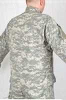  Photos Army Man in Camouflage uniform 6 20th century US Air force camouflage upper body 0006.jpg